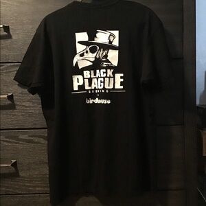 Black Plague Brewing x Birdhouse shirt